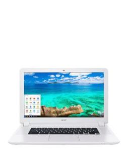 Acer Chromebook 15 Intel&Reg; Celeron&Reg; Processor, 2Gb Ram, 32Gb Ssd Storage, 15.6 Inch Chromebook White
